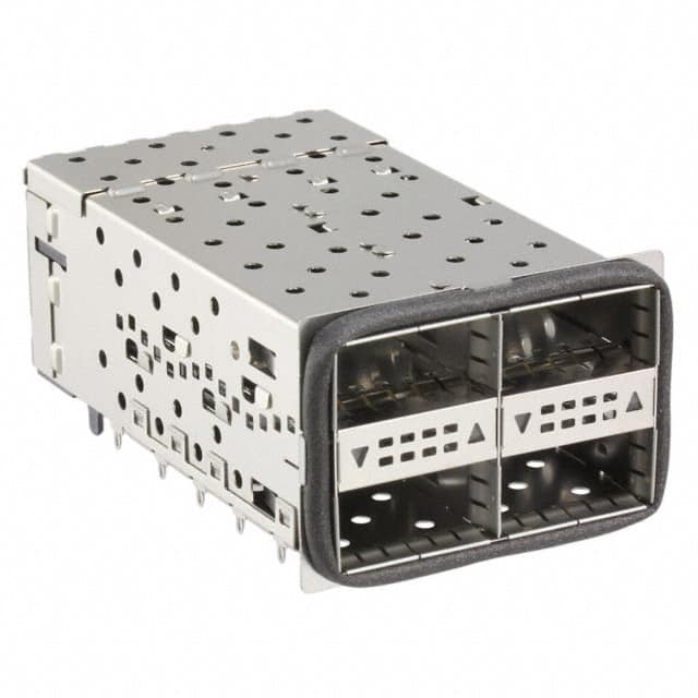 2214574-5 TE Connectivity AMP Connectors                                                                    2X2 QSFP CAGE AND PT CONNECTOR A