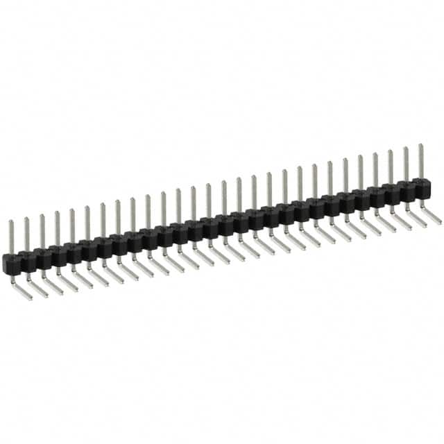 PEC28SBBN Sullins Connector Solutions                                                                    CONN HEADER .100 SINGL R/A 28POS