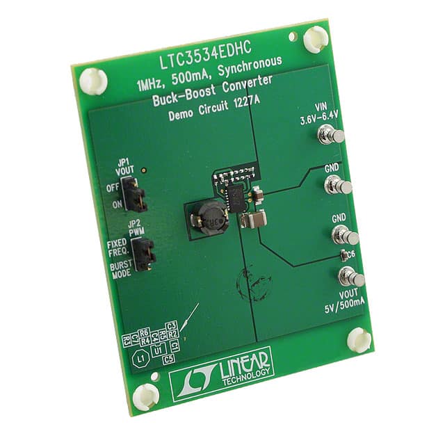 DC1227A Linear Technology/Analog Devices                                                                    BOARD EVALUATION FOR LTC3534