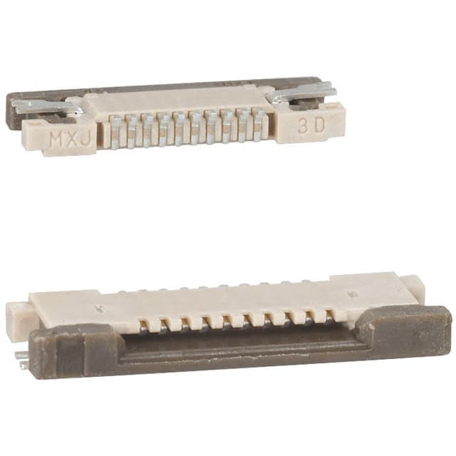 54550-1094 Molex, LLC                                                                    CONN FFC TOP 10POS 0.50MM R/A