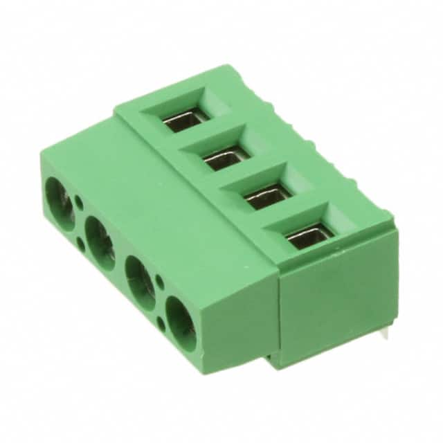 282851-4 TE Connectivity AMP Connectors                                                                    TERM BLOCK 4POS TOP ENT 5.08MM