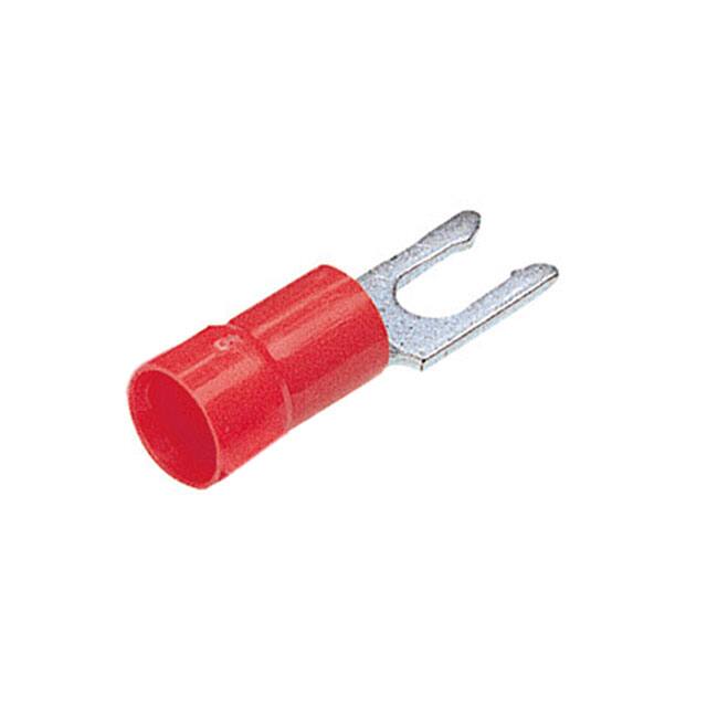 PV18-10LFB-3K Panduit Corp                                                                    CONN SPADE TERM 18-22AWG #10 RED