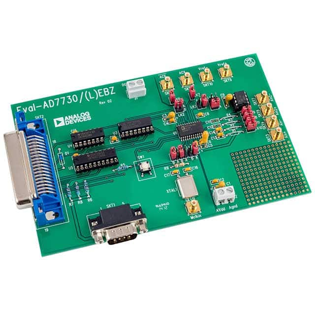 EVAL-AD7730LEBZ Analog Devices Inc.                                                                    BOARD EVALUATION FOR AD7730