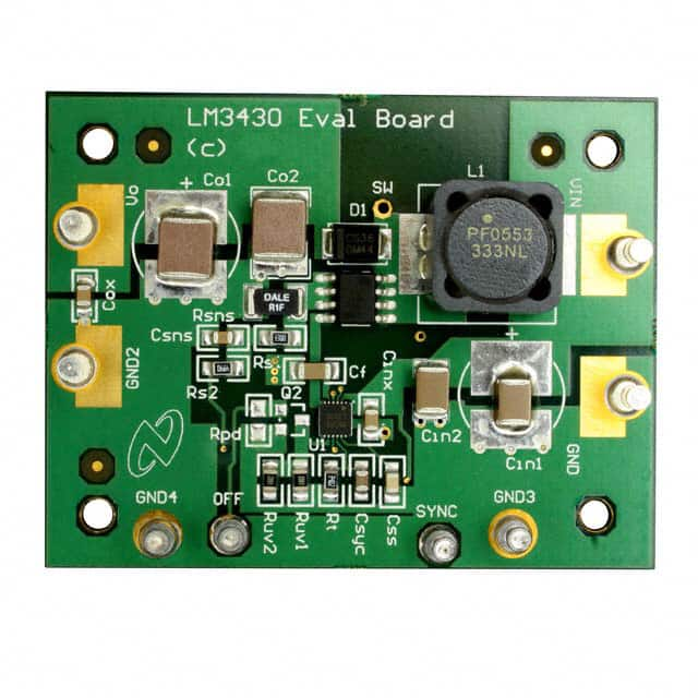 LM3430EVAL/NOPB Texas Instruments                                                                    BOARD EVALUATION LM3430