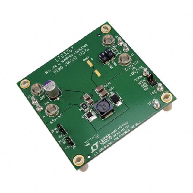 DC1737A Linear Technology/Analog Devices                                                                    EVAL BOARD INVERTING REG LTC3863