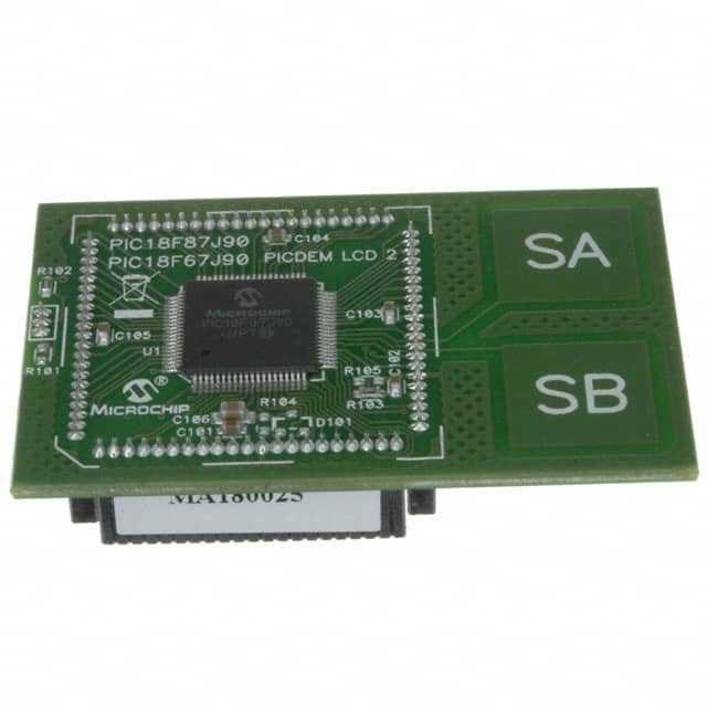 MA180025 Microchip Technology                                                                    MODULE PLUG-IN PIC18F87J90 PIM