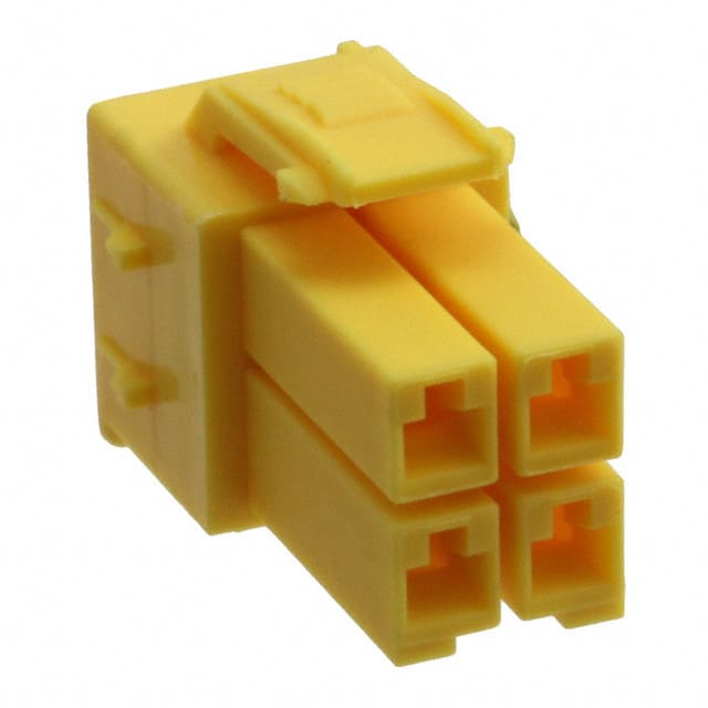 177900-4 TE Connectivity AMP Connectors                                                                    POWER DBL LOCK PLUG HSG 4P