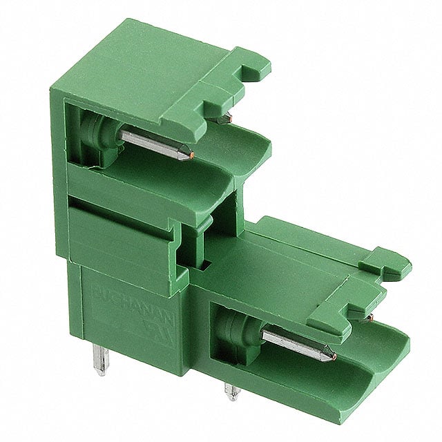 284052-2 TE Connectivity AMP Connectors                                                                    TERM BLOCK HDR 4POS 90DEG 5MM