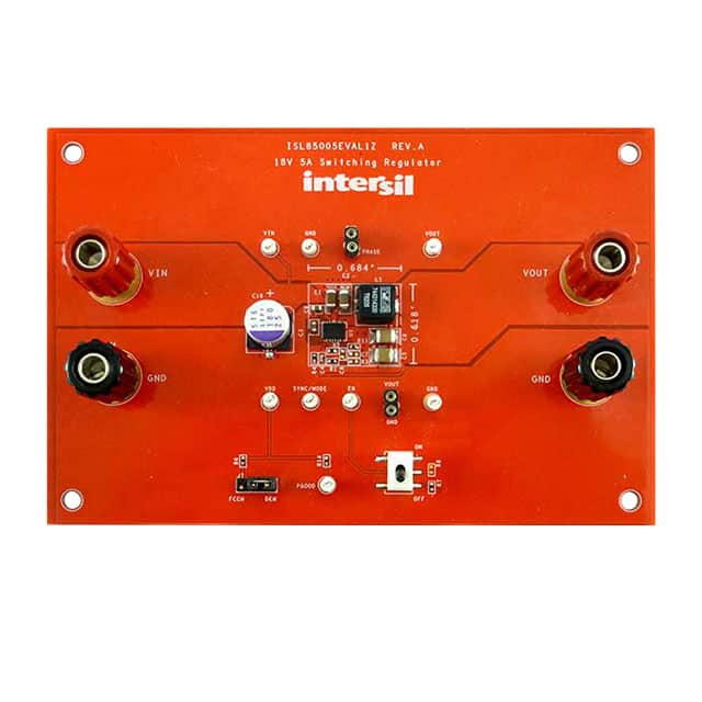 ISL85005EVAL1Z Intersil                                                                    ISL85005 EVALUATON BRD 1 - 12 LD