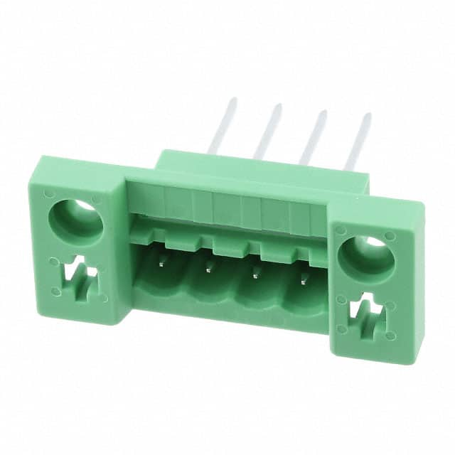 0707905 Phoenix Contact                                                                    TERM BLK HEADER 4POS GREEN