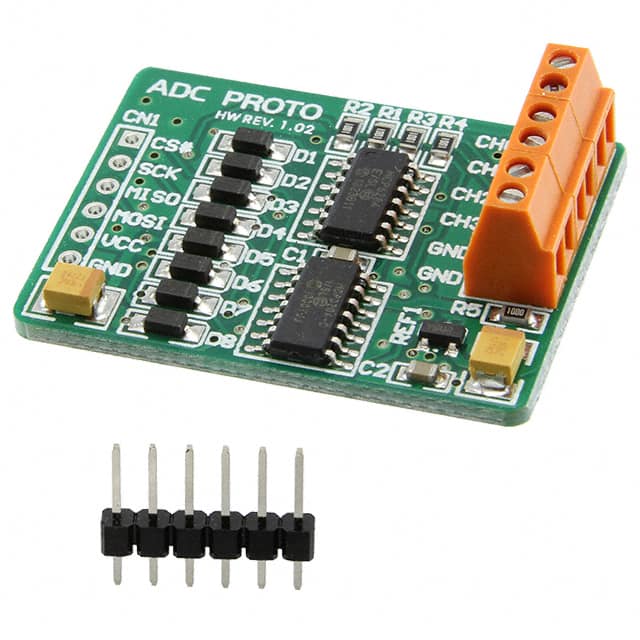 MIKROE-326 MikroElektronika                                                                    BOARD ADC PROTO