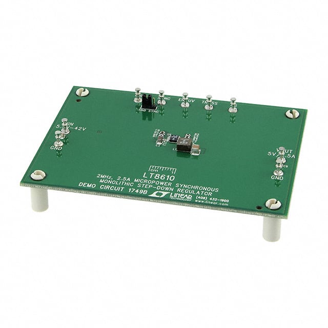 DC1749B Linear Technology/Analog Devices                                                                    BOARD EVAL FOR LT8610