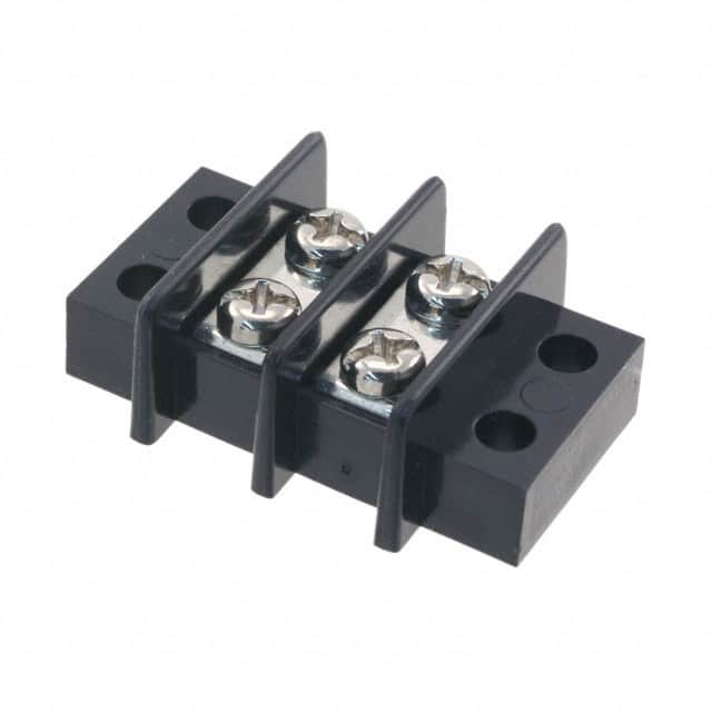 1546670-2 TE Connectivity AMP Connectors                                                                    CONN BARRIER STRIP 2CIRC 0.437