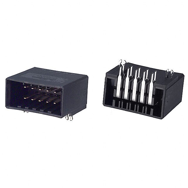 178305-2 TE Connectivity AMP Connectors                                                                    CONN HDR 10POS DUAL R/A 15GOLD