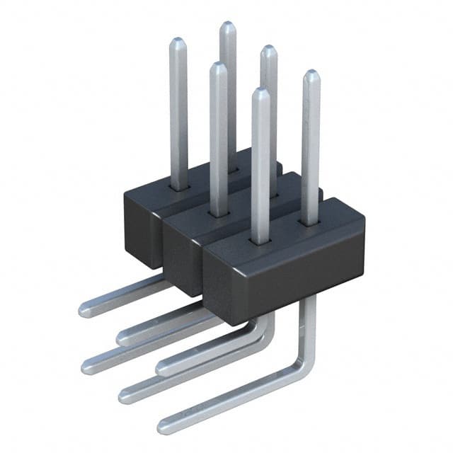 PEC03DBAN Sullins Connector Solutions                                                                    CONN HEADER .100 DUAL R/A 6POS