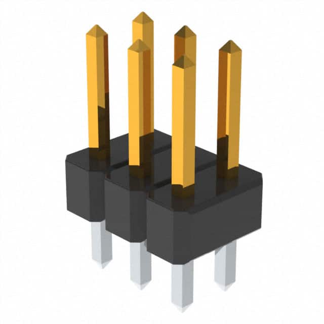 PBC03DAAN Sullins Connector Solutions                                                                    CONN HEADER .100 DUAL STR 6POS