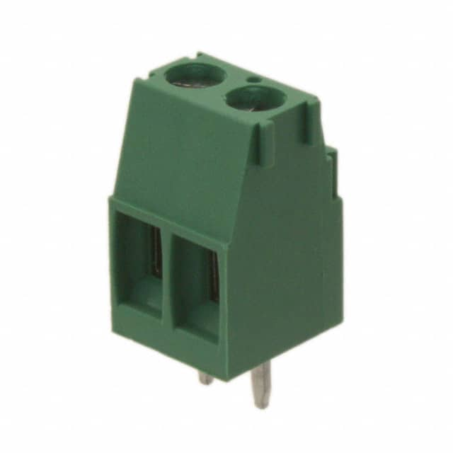 284392-2 TE Connectivity AMP Connectors                                                                    TERM BLOCK 2POS SIDE ENT 3.81MM