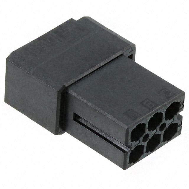 1-2040444-2 TE Connectivity AMP Connectors                                                                    DYNAMIC 1500T TAB HSG 6PX F/H