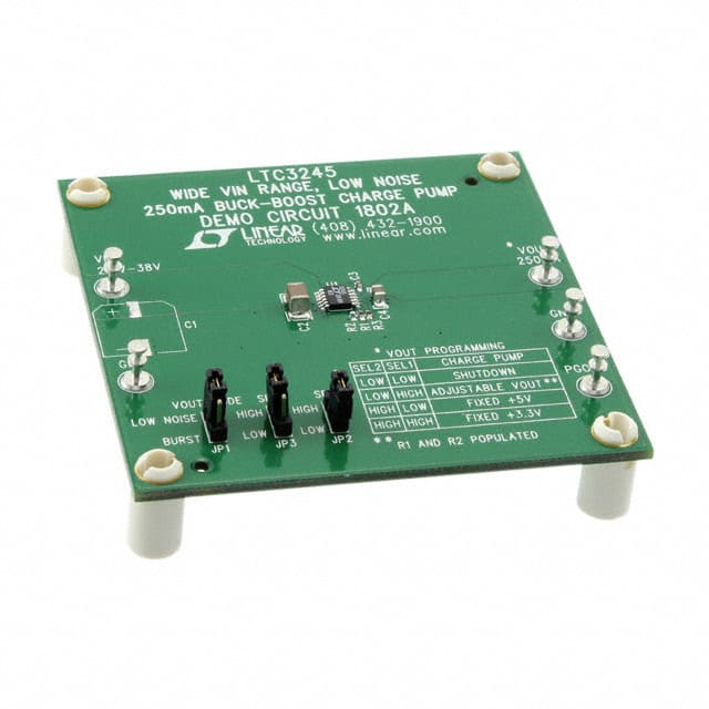 DC1802A Linear Technology/Analog Devices                                                                    EVAL BOARD BUCK-BOOST LTC3245