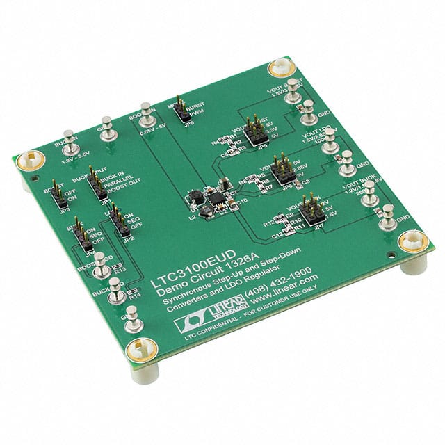 DC1326A Linear Technology/Analog Devices                                                                    BOARD EVAL FOR LTC3100EUD