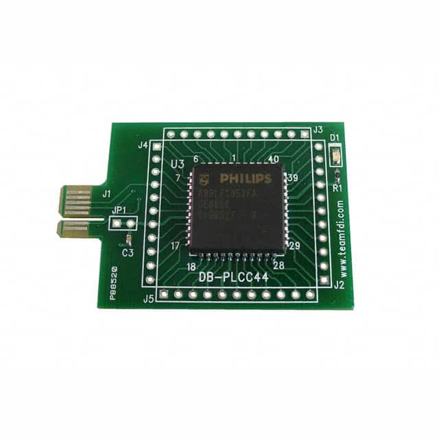 DB-PLCC44-LPC952 Future Designs Inc.                                                                    BOARD FOR P89LPC952FA 44-PLCC