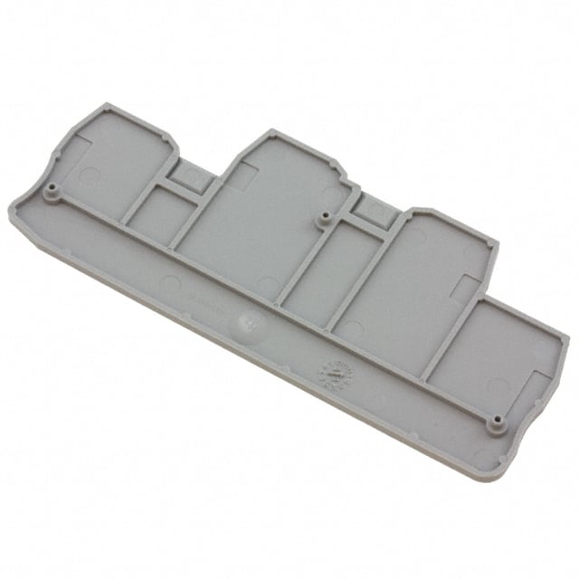 3205187 Phoenix Contact                                                                    END COVER GRAY