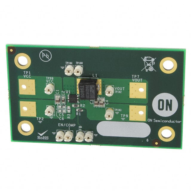 NCP1595AGEVB ON Semiconductor                                                                    BOARD EVAL NCP1595 SYNC CONV