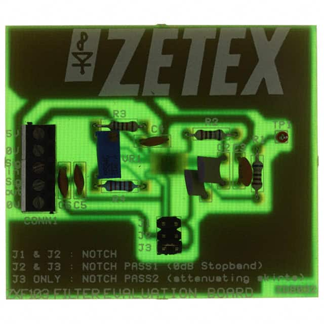 ZXF103EV Diodes Incorporated                                                                    BOARD EVALUATION FOR Q FILTER