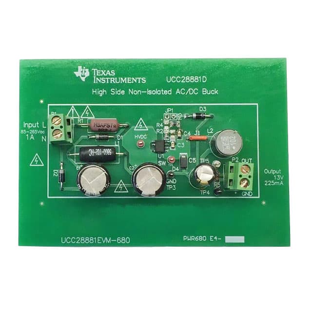 UCC28881EVM-680 Texas Instruments                                                                    EVALUATION MODULE