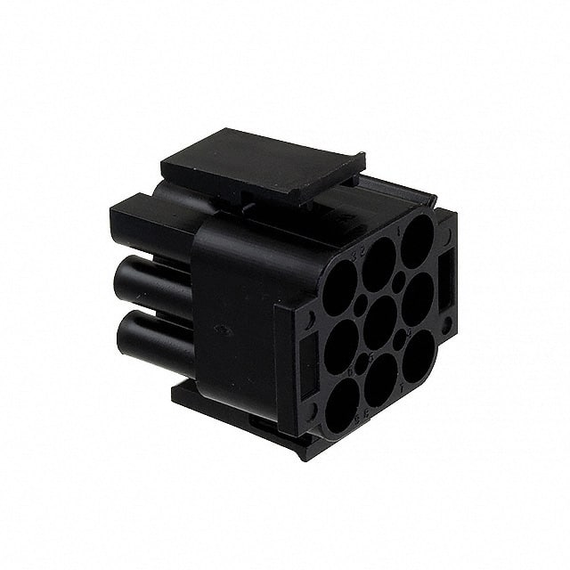 794537-1 TE Connectivity AMP Connectors                                                                    09P UMNL PLUG HSG 150C BLK