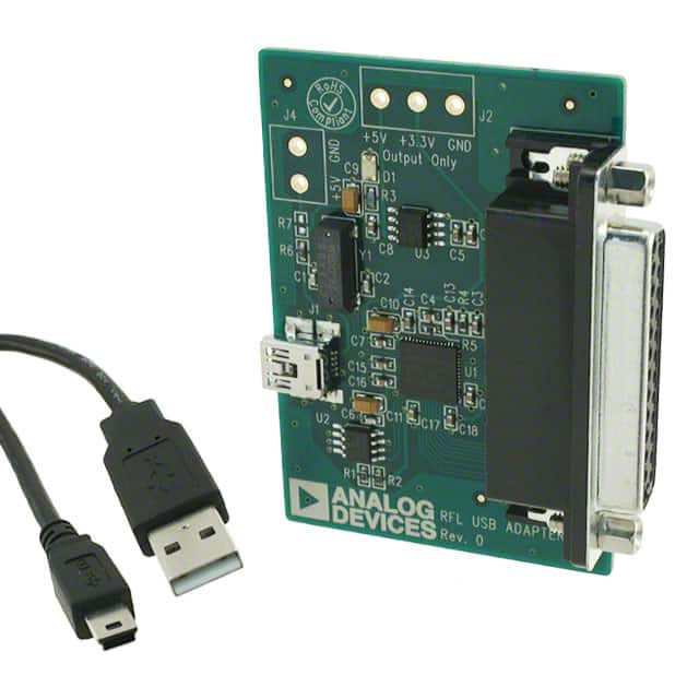 EVAL-ADF4XXXZ-USB Analog Devices Inc.                                                                    BOARD ADAPTER USB/PAR ADF4XXX