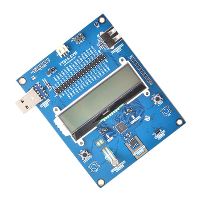 FT51A-EVM FTDI, Future Technology Devices International Ltd                                                                    FT51 DEVELOPMENT BOARD SUPPORTS