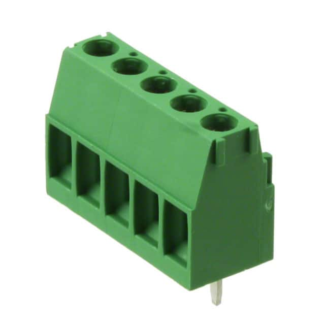 284392-5 TE Connectivity AMP Connectors                                                                    TERM BLOCK 5POS SIDE ENT 3.81MM