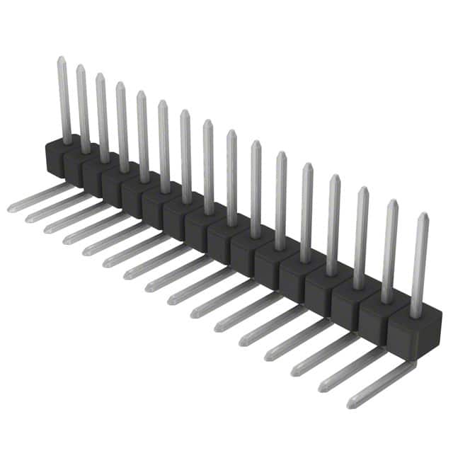 PEC16SGBN Sullins Connector Solutions                                                                    CONN HEADER .100 SINGL R/A 16POS