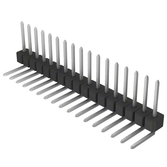 PEC17SGBN Sullins Connector Solutions                                                                    CONN HEADER .100 SINGL R/A 17POS