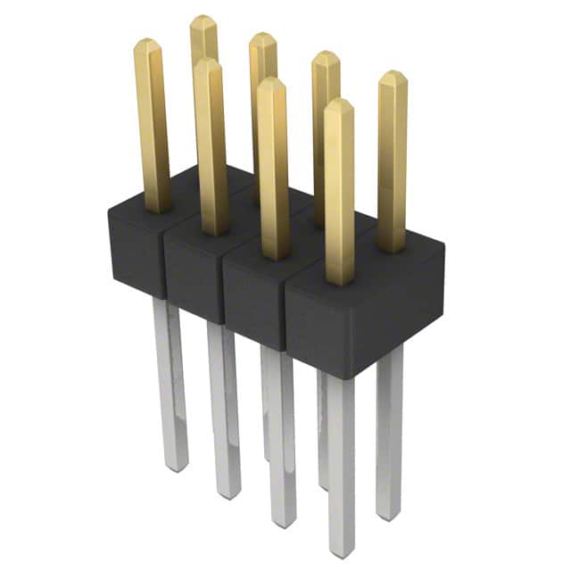 PBC04DACN Sullins Connector Solutions                                                                    CONN HEADER .100 DUAL STR 8POS