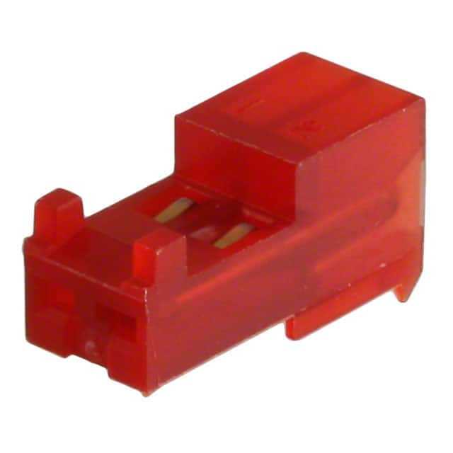 3-644038-2 TE Connectivity AMP Connectors                                                                    CONN RCPT 2POS 22AWG .100 RED