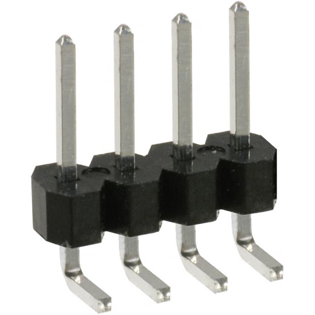 PEC04SBAN Sullins Connector Solutions                                                                    CONN HEADER .100 SINGL R/A 4POS