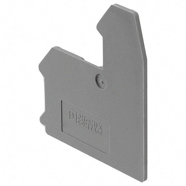 3002539 Phoenix Contact                                                                    END COVER GRAY