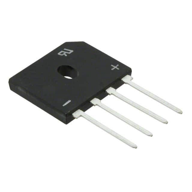 GBU6A-E3/51 Vishay Semiconductor Diodes Division                                                                    DIODE GPP 6A 50V GPP INLINE 4SIP