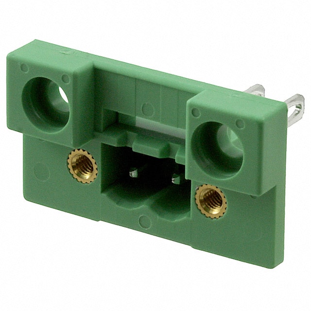 0710170 Phoenix Contact                                                                    TERM BLK HEADER 2POS GREEN