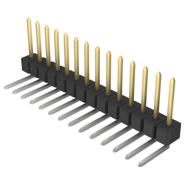 PBC14SGBN Sullins Connector Solutions                                                                    CONN HEADER .100 SINGL R/A 14POS