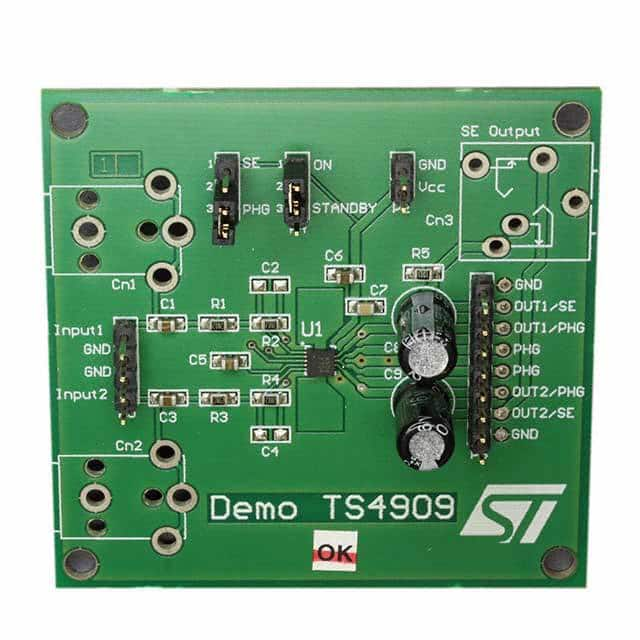 DEMOTS4909Q STMicroelectronics                                                                    BOARD DEMO FOR TS4909Q