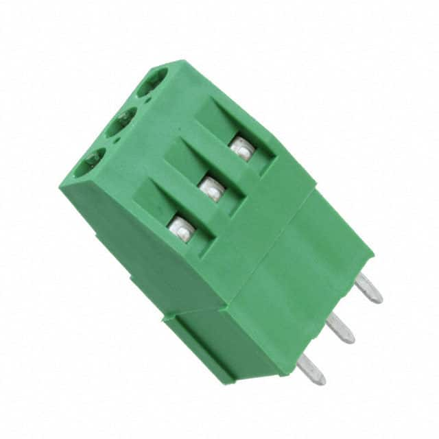 282901-3 TE Connectivity AMP Connectors                                                                    TERM BLOCK RCPT 3POS VERT .200