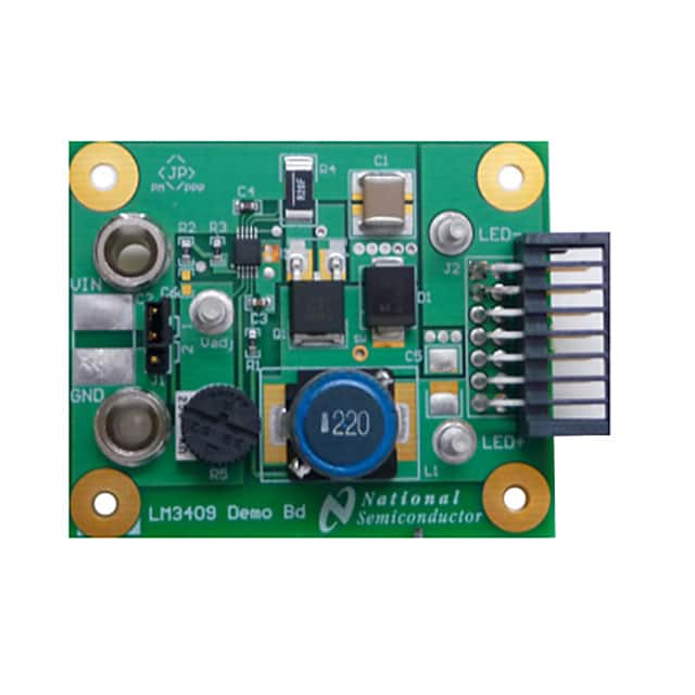 LM3409EVAL Texas Instruments                                                                    BOARD EVALUATION FOR LM3409