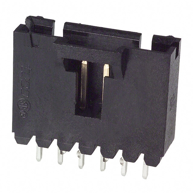 103670-5 TE Connectivity AMP Connectors                                                                    CONN HEADER VERT .100 6POS 15AU