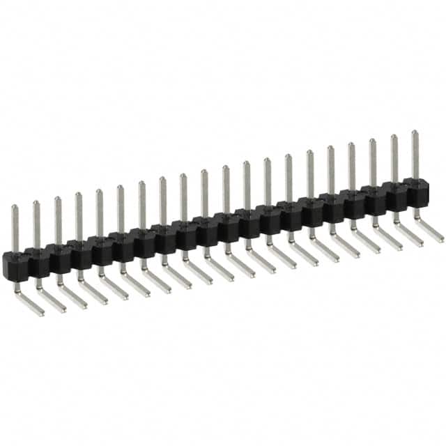 PEC20SBBN Sullins Connector Solutions                                                                    CONN HEADER .100 SINGL R/A 20POS