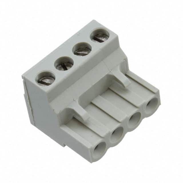 1546208-4 TE Connectivity AMP Connectors                                                                    TERM BLOCK PLUG 4POS STR 5MM