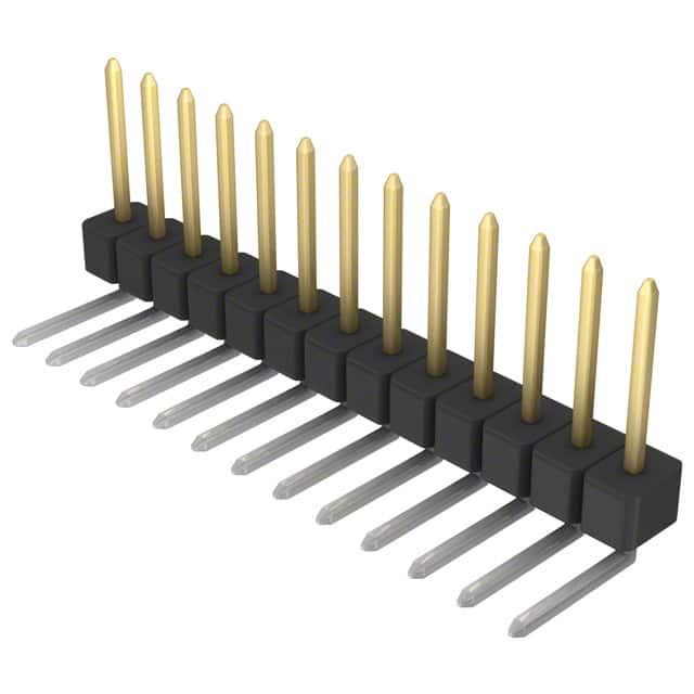 PBC13SGBN Sullins Connector Solutions                                                                    CONN HEADER .100 SINGL R/A 13POS
