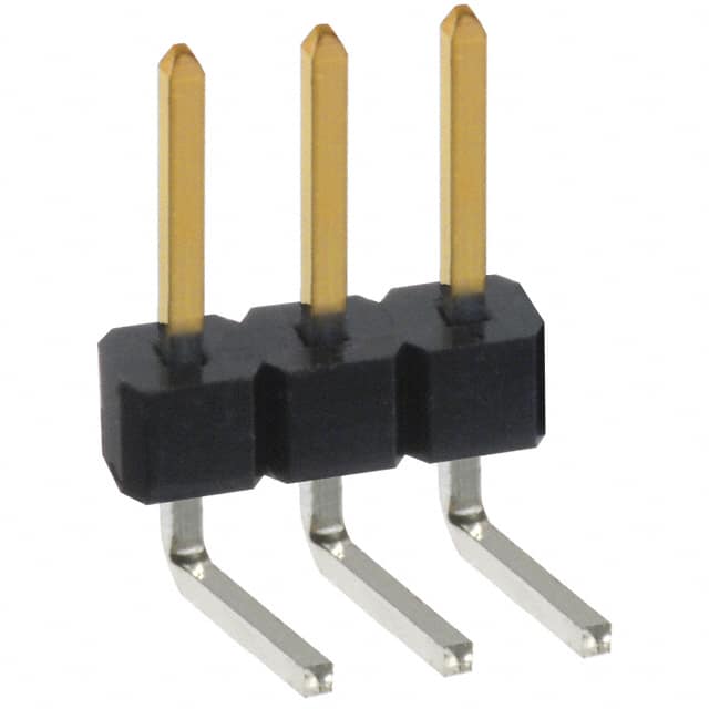 PBC03SBBN Sullins Connector Solutions                                                                    CONN HEADER .100 SINGL R/A 3POS